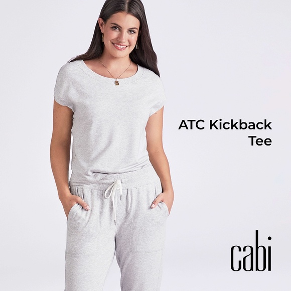 CAbi Tops - cabi ATC Kickback Tee-Women's Size Small